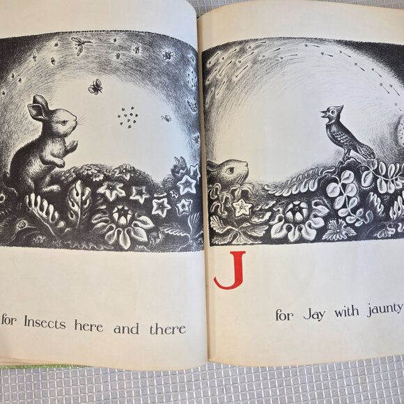 Extremely Rare Vintage First Edition The ABC Bunny Hardcover Book - Picture 7 of 9